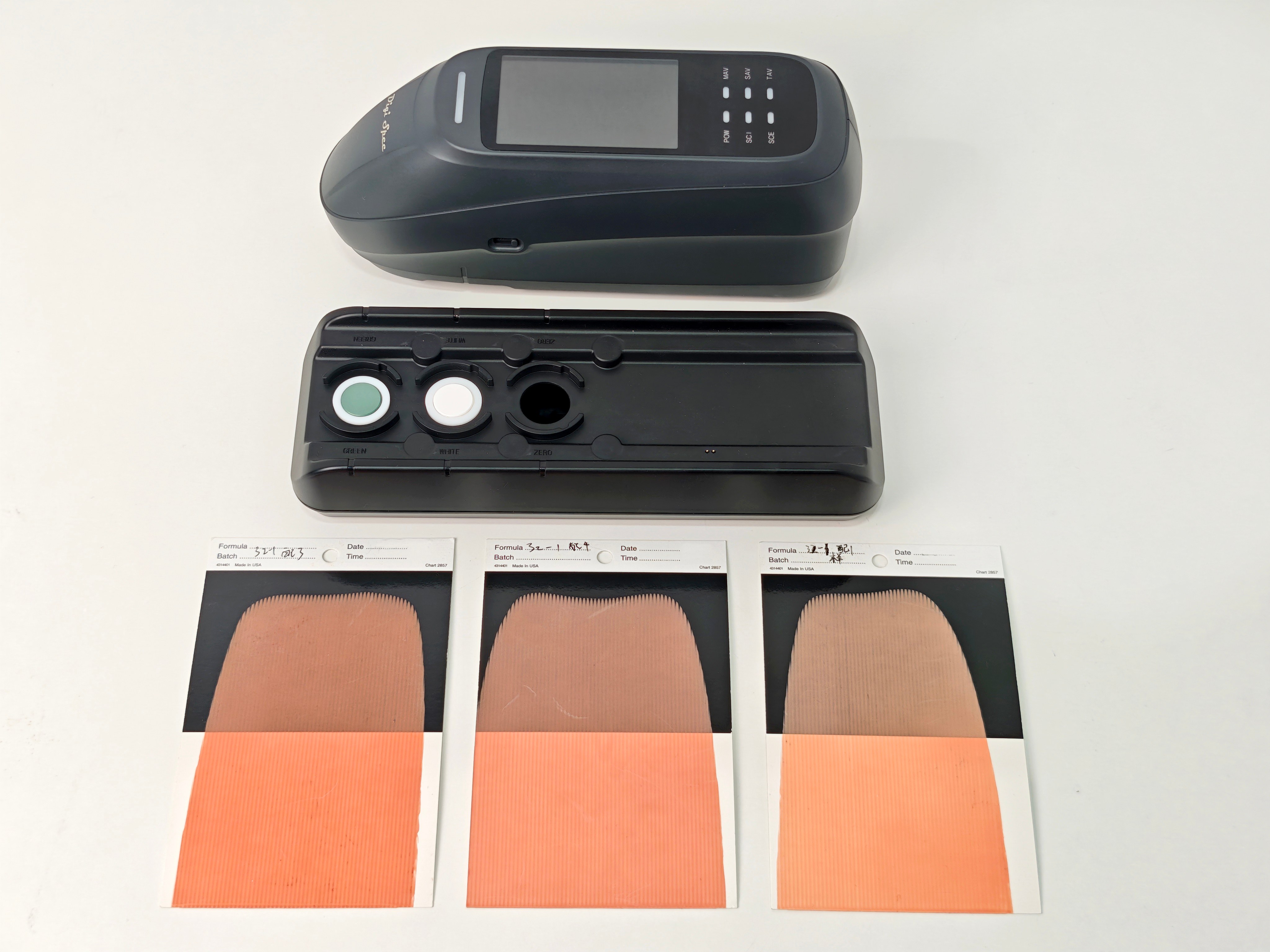 彩谱色差仪仪器准备